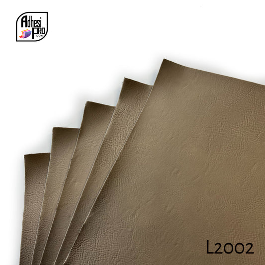 L2002 Light Brown to Black - Laserable Leatherette with AdhesiPro Adhesive