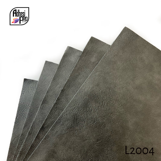 L2004 Grey to Black - Laserable Leatherette with AdhesiPro Adhesive